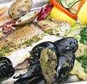 Mixed seafood platter